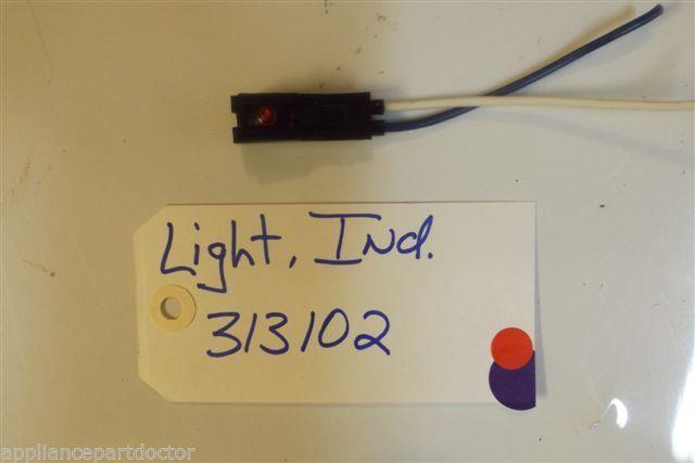 WHIRLPOOL STOVE 313102 Light, Ind used part WHIRLPOOL STOVE 313102 Light, Ind used part